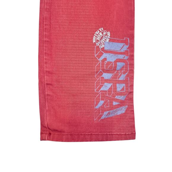 U.S. Polo Assn. Men's Rust Brown Stretch Chino Pants XXL - Picture 7 of 10